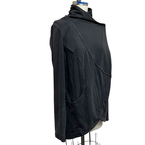 Lululemon That's A Wrap Jacket French Terry Asymmetric Jacket - Picture 3 of 8